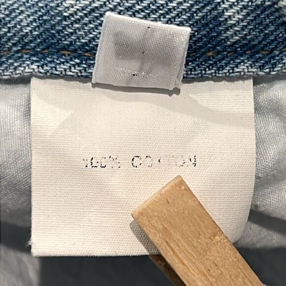 NWT The Frankie Shop KAI CARGO DENIM PANTS - Worn Wash - Small - Picture 14 of 16